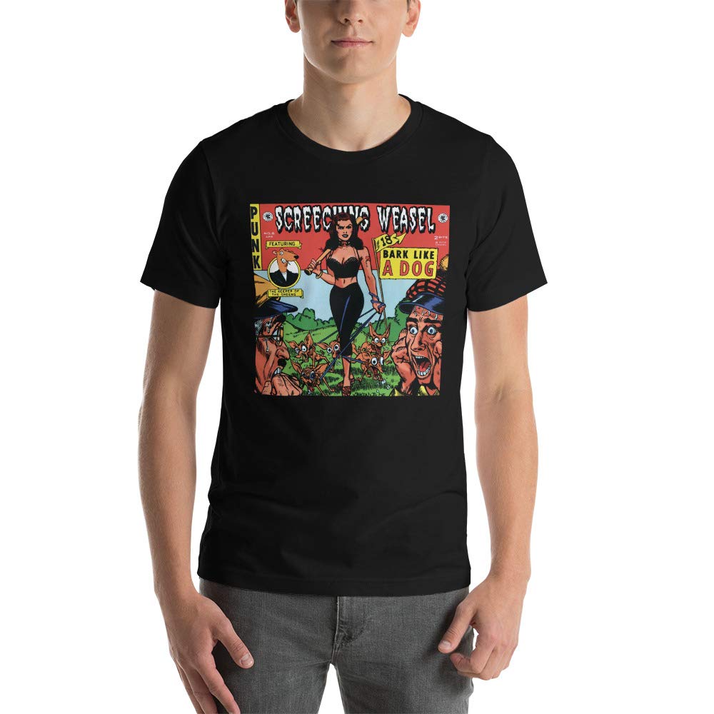 90s Screeching Weasel バンドTシャツ pop punk Screeching Weasel T-Shirt Punk Rock Bands Unisex Heavy